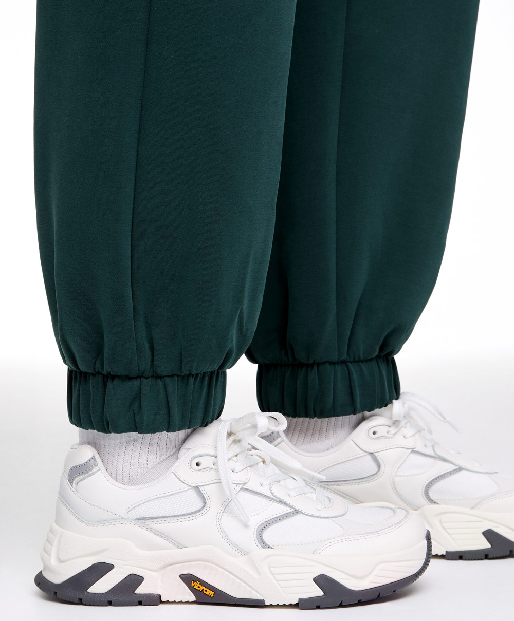 Oysho Soft Touch Modal Joggers Sötéttürkiz | ZXFYUE-031