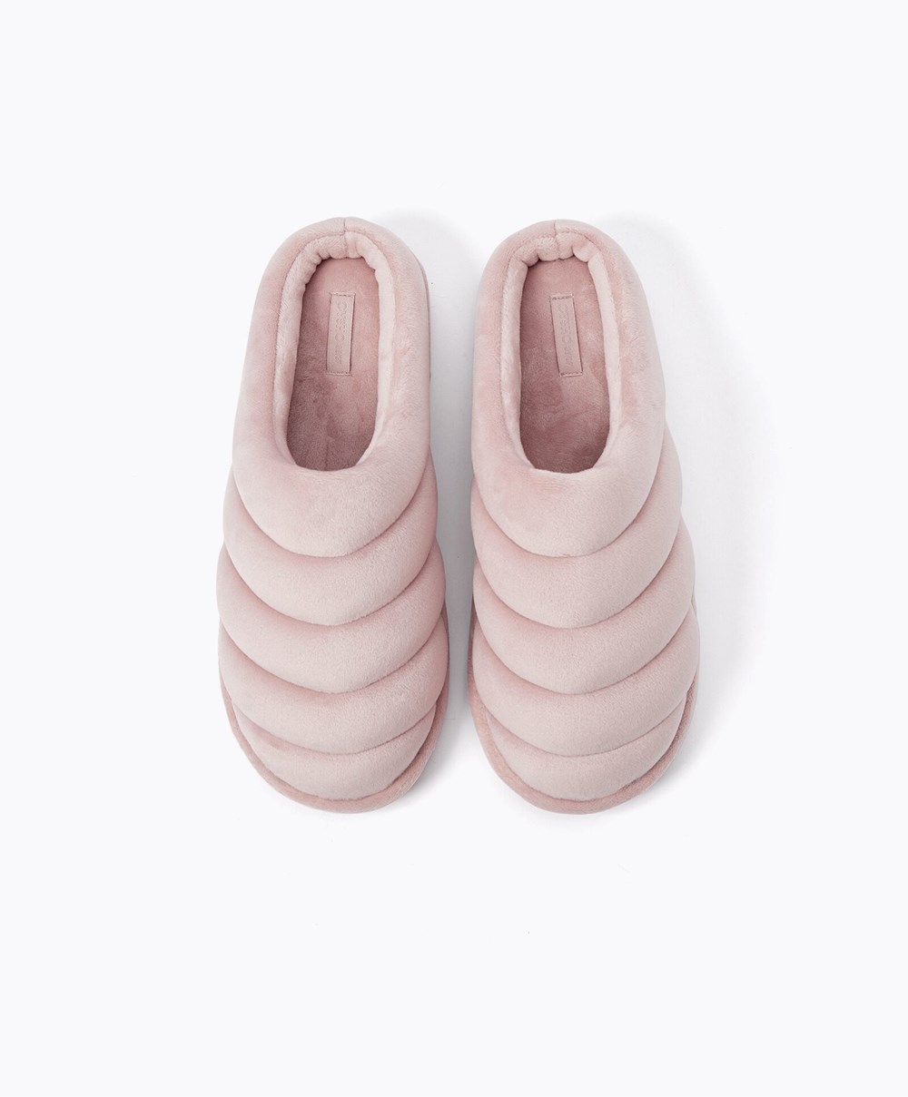 Oysho Steppelt Clogs Mauve | WXUKSL-371