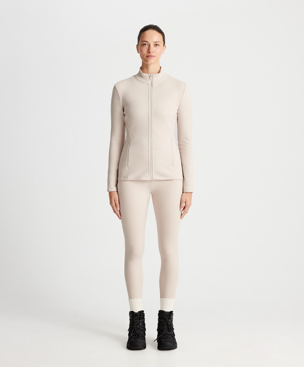 Oysho Super Extra Warm Futó Jacket Marble | DPEXRZ-126