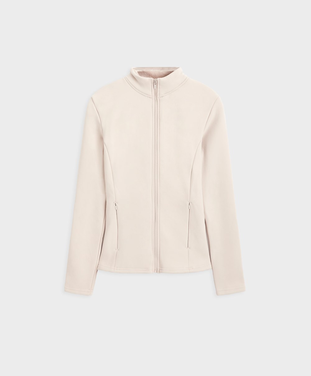 Oysho Super Extra Warm Futó Jacket Marble | DPEXRZ-126