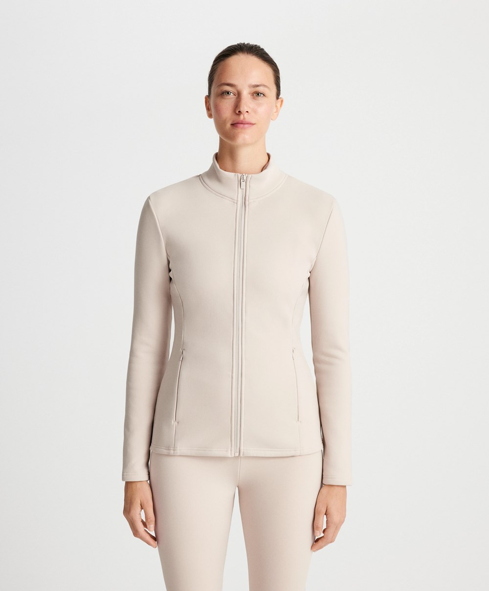 Oysho Super Extra Warm Futó Jacket Marble | DPEXRZ-126