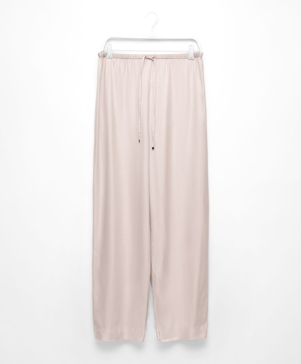 Oysho Trousers With Piping Stone | TULMAF-475