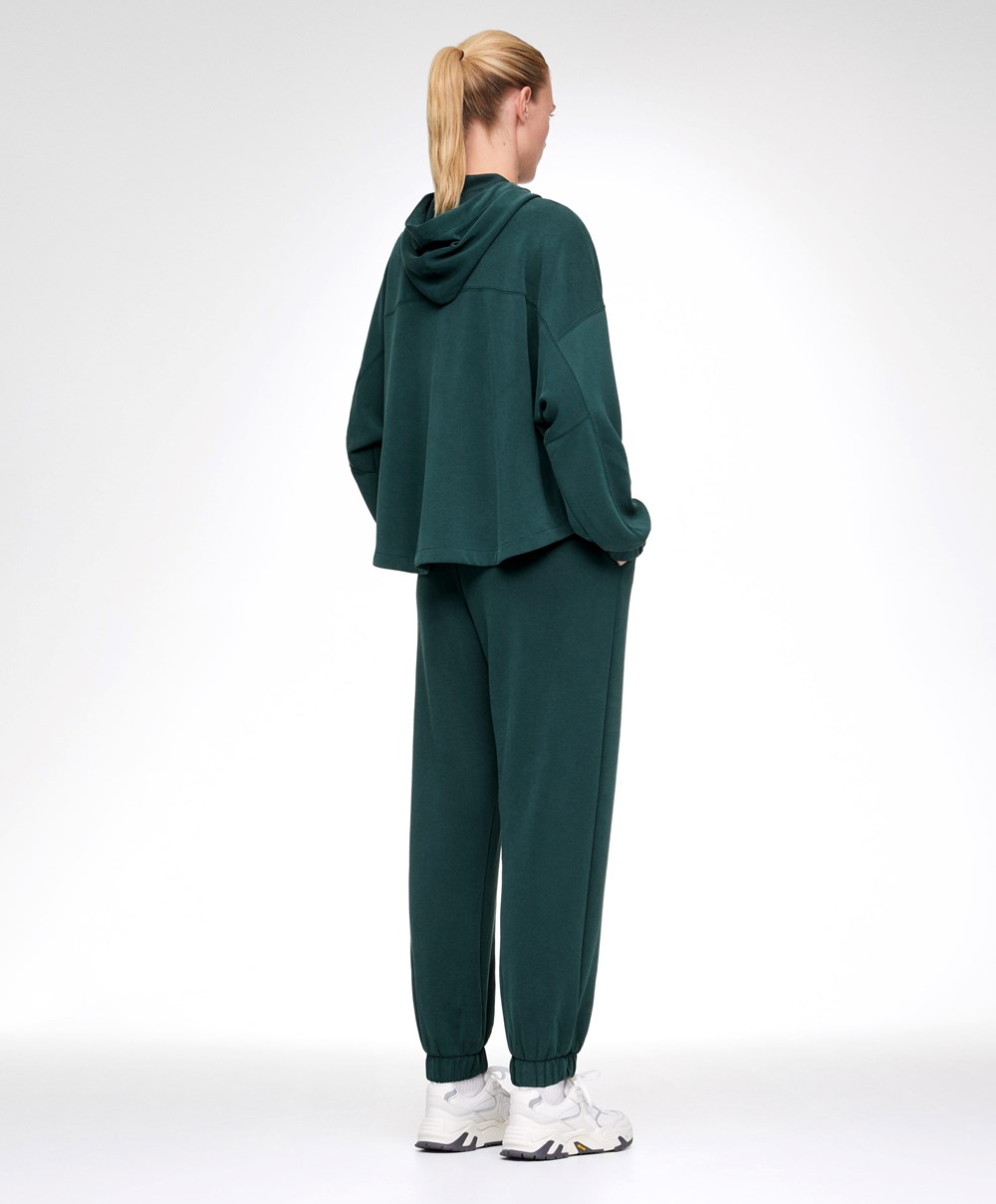 Oysho Turquoise Modal Tracksuit Sötéttürkiz | YSEKNC-761