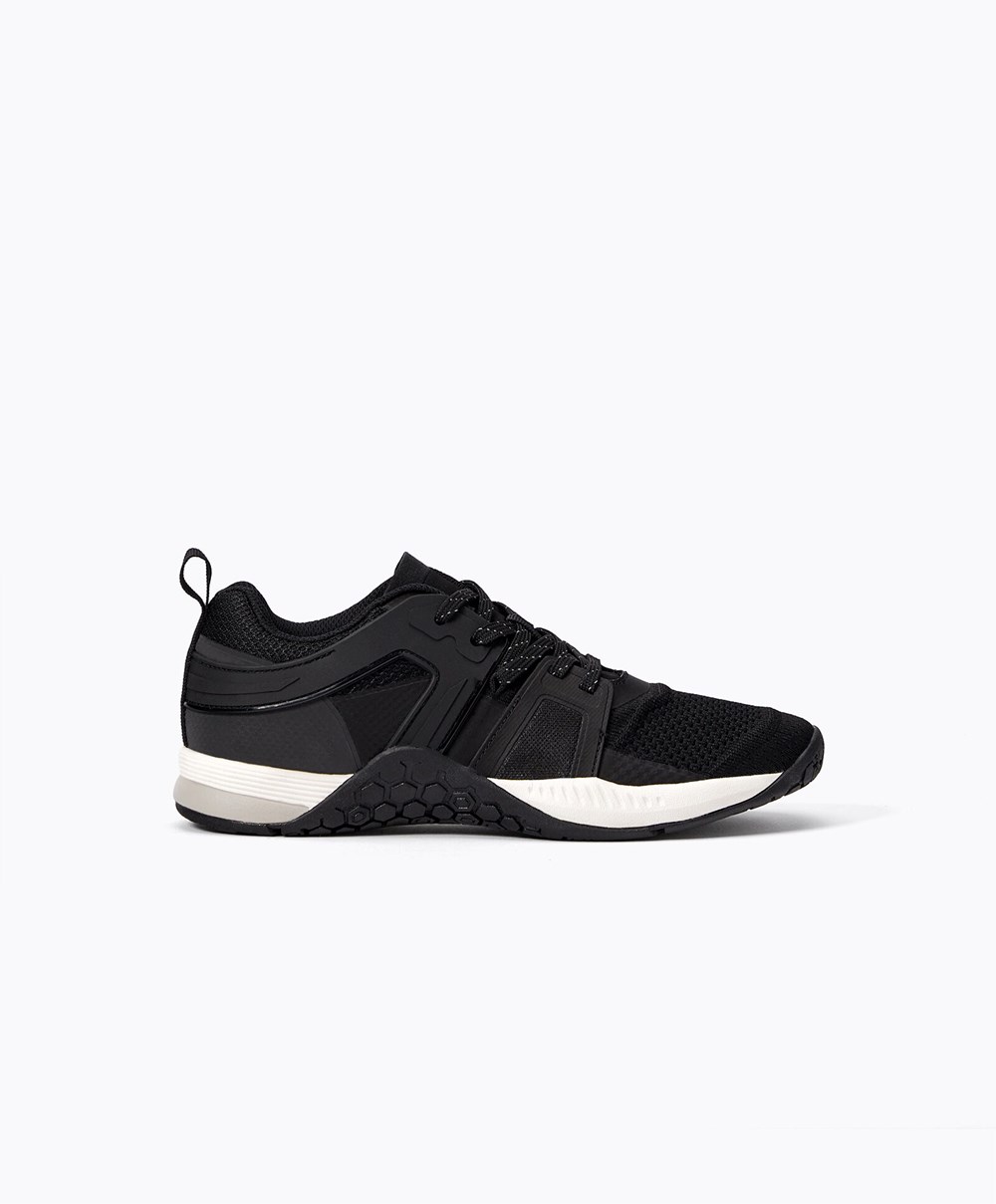 Oysho U-train-i Trainers Fekete | VAXYQW-407