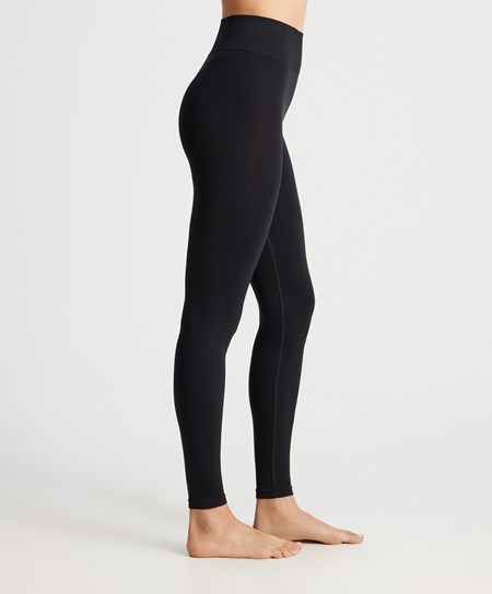 Oysho Base Layer Seamless 65cm Leggings Fekete | INURSP-365