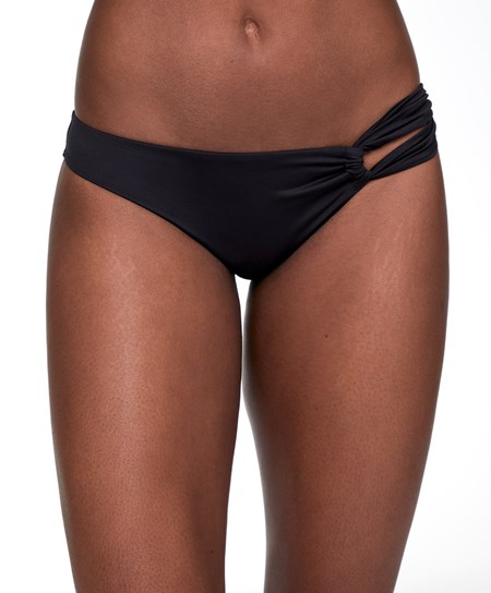 Oysho Brazilian Bikini Bottoms Fekete | JMWDFE-856