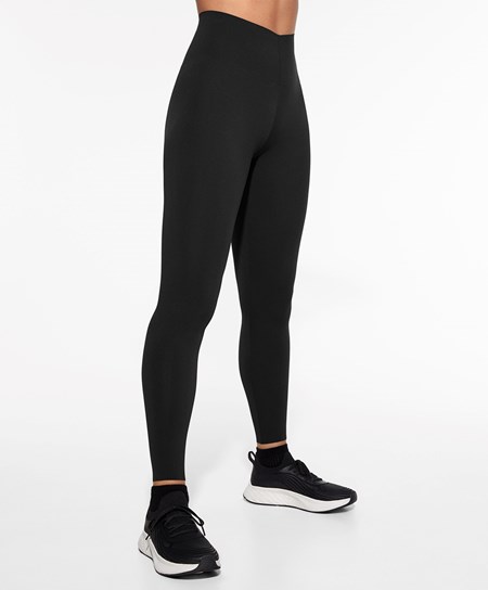 Oysho Light Touch 65cm Ankle-length Leggings Fekete | ORLTQG-714