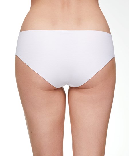 Oysho Pamut Invisible Classic Briefs Fehér | JHBYIX-805