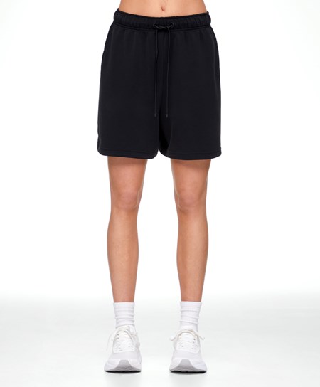 Oysho Soft Touch Modal Bermuda Shorts Fekete | WOIBEZ-148